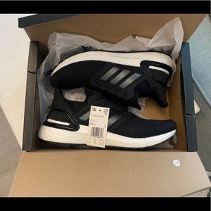 Adidas Ultraboosts 20 women’s size 10 black NWT